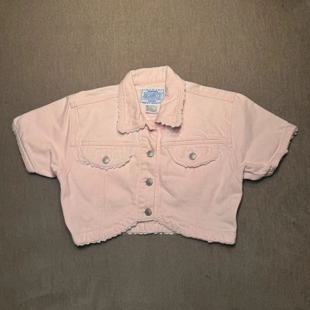 Vintage Jordache Pink Denim Set
